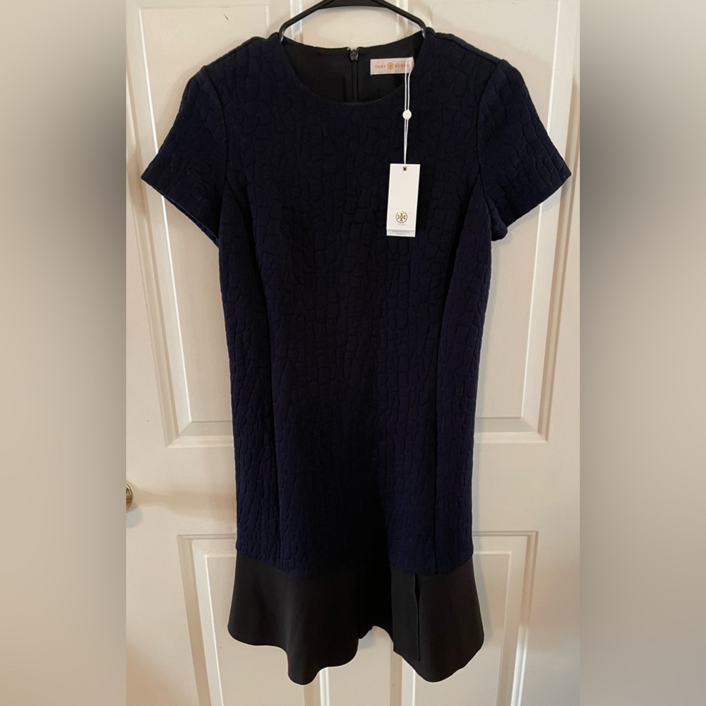 Tory Burch black and navy dress